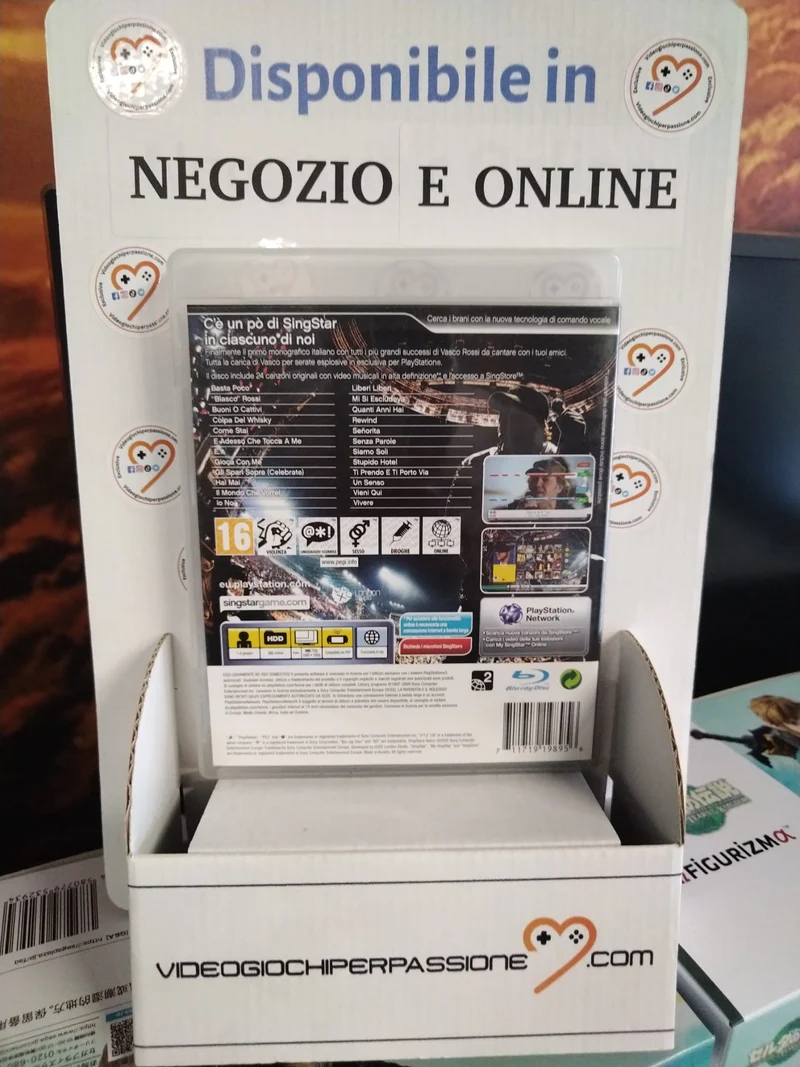 SingStar Vasco PS3 (usato garantito)(versione italiana)
