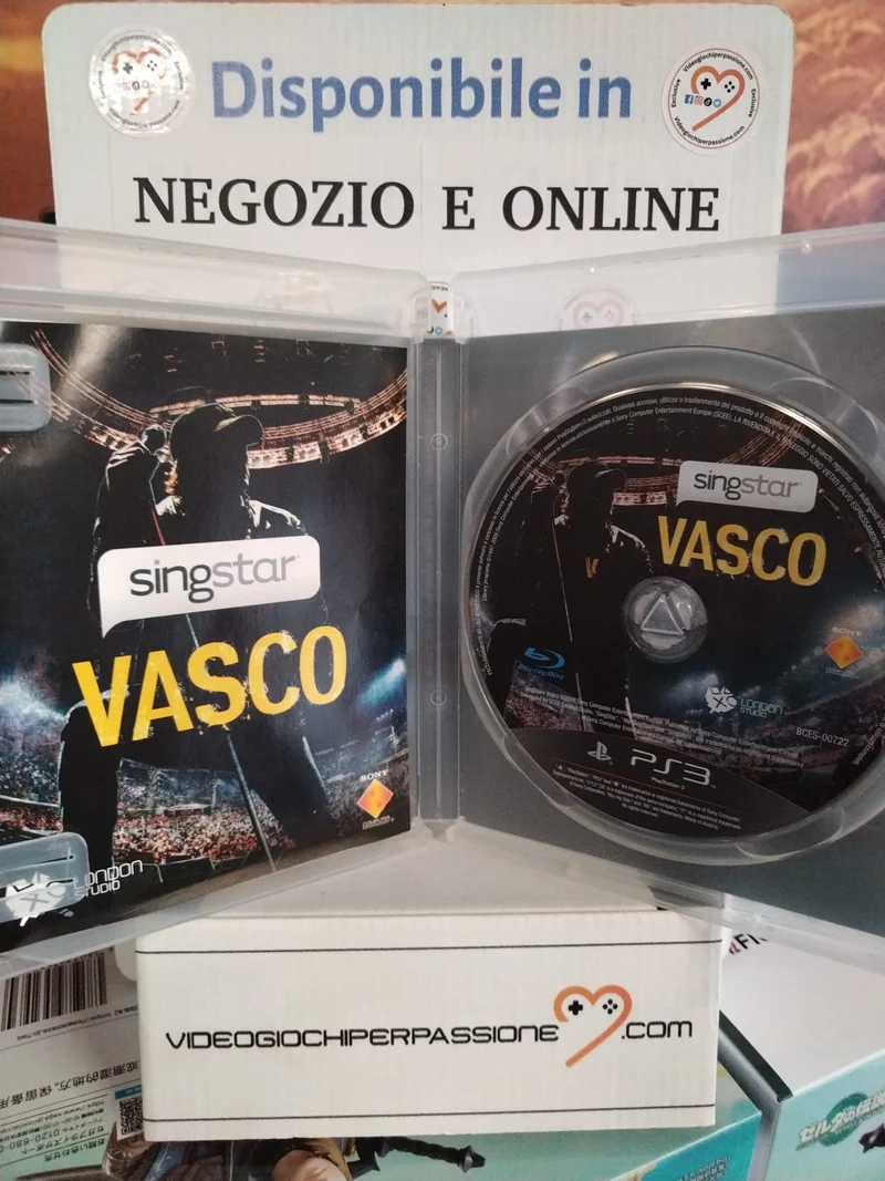 SingStar Vasco PS3 (usato garantito)(versione italiana)