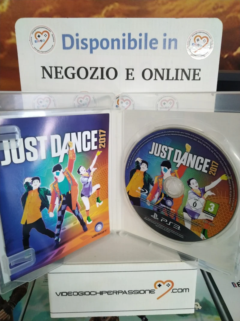 Just Dance 2017 PS3 (usato garantito)(versione italiana)