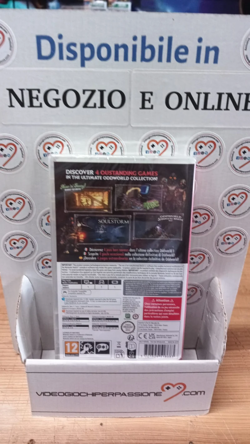 Oddworld Anthology - The Unlikely Heroes Collection 4 Giochi in 1 Edizione Europea