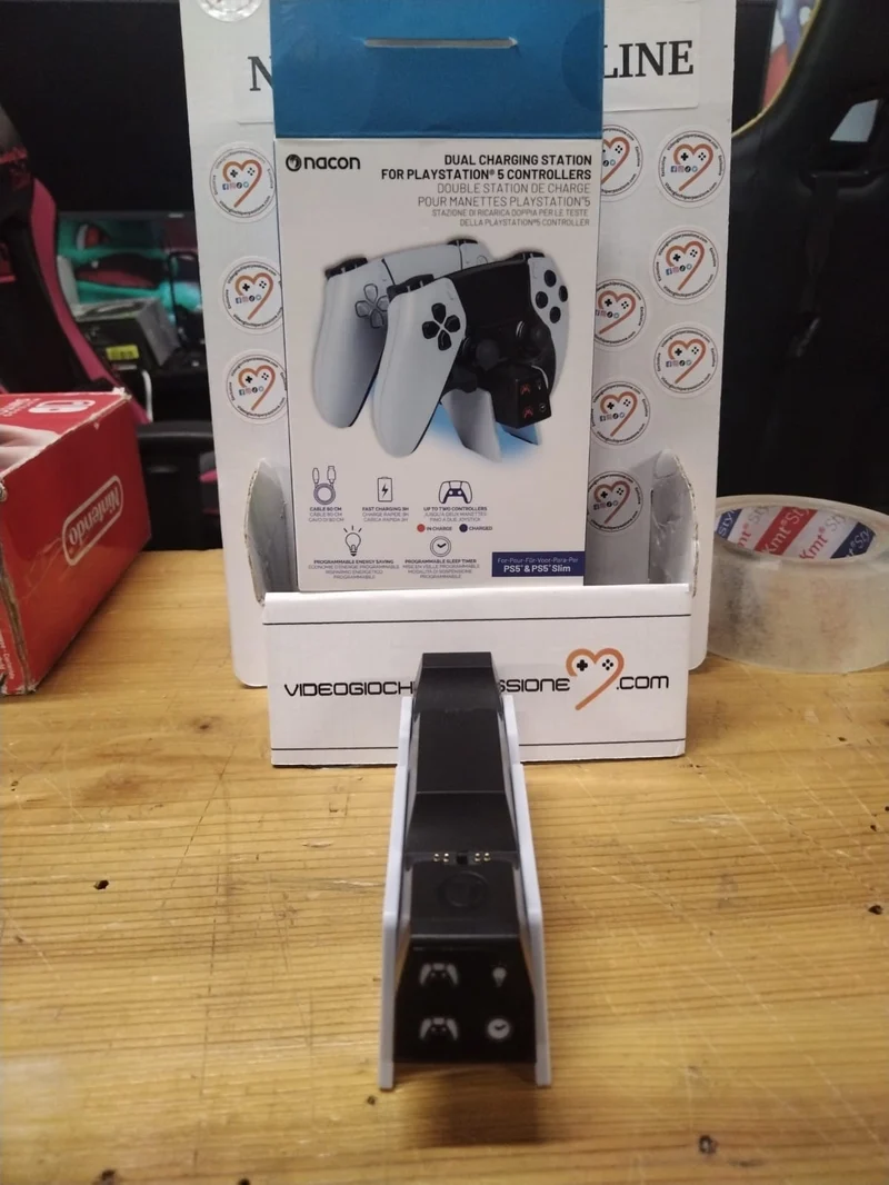 Base ricarica PS5 Big Ben Dual Charging Station (usato garantito)