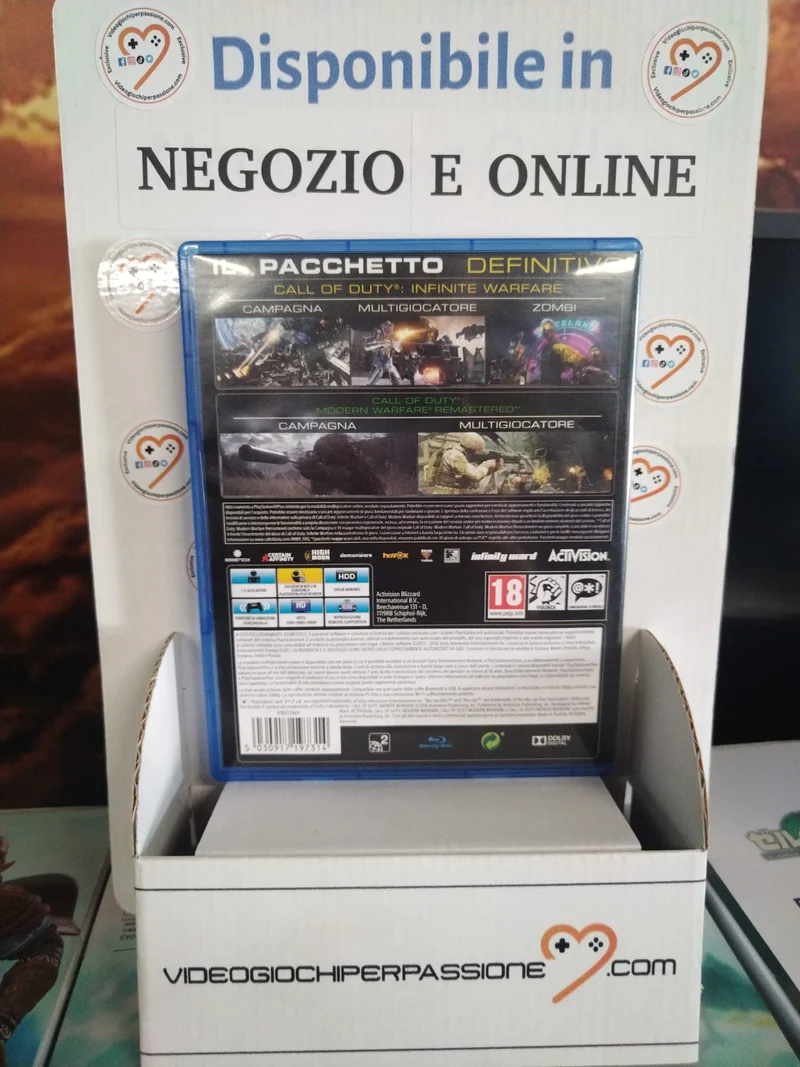 Call of Duty: Infinite Warfare - Legacy Edition PS4 (usato garantito)(versione italiana)