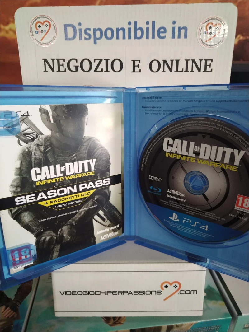 Call of Duty: Infinite Warfare - Legacy Edition PS4 (usato garantito)(versione italiana)