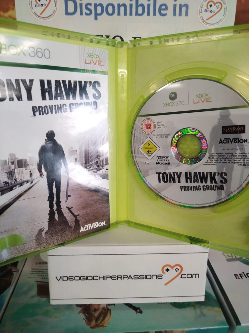 Tony Hawk's Proving Ground Xbox 360 (usato garantito)(con sottotitoli in italiano)