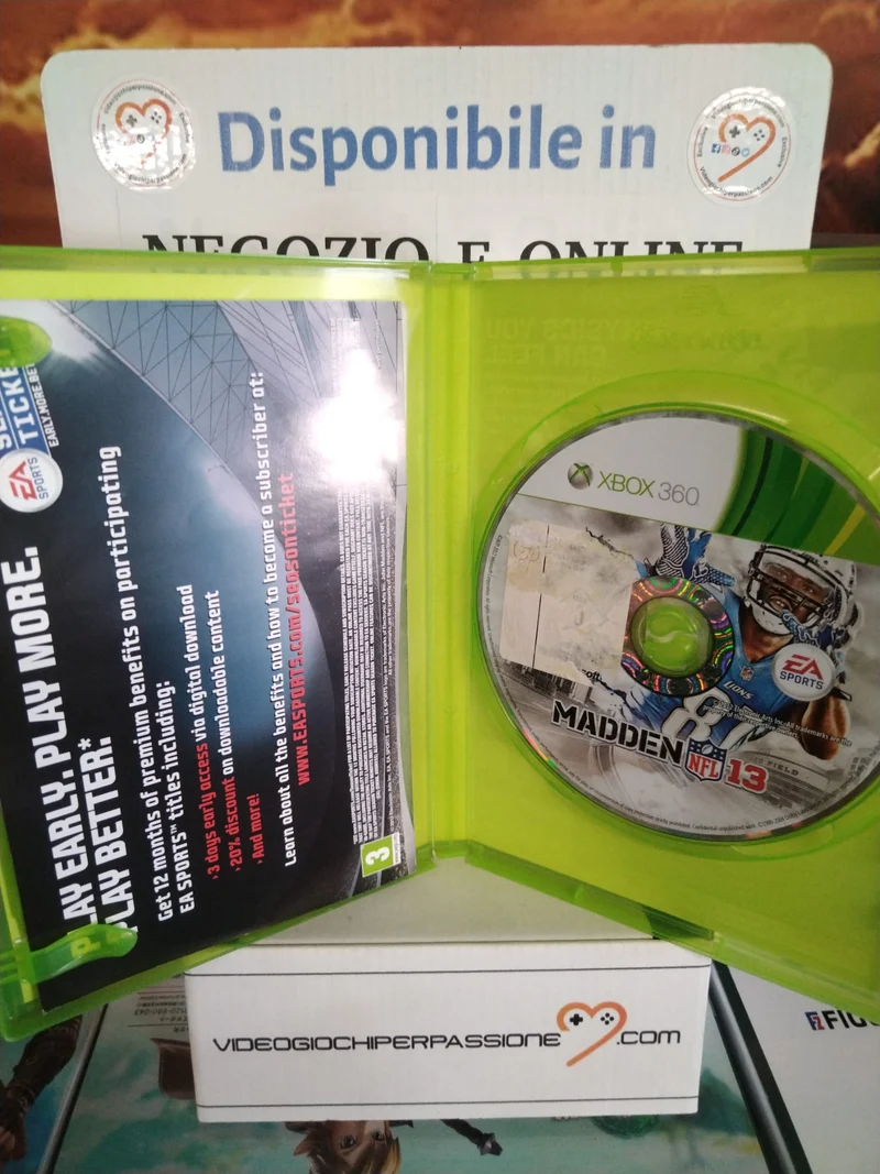 Madden NFL 13 Xbox 360 (usato garantito)(versione inglese)