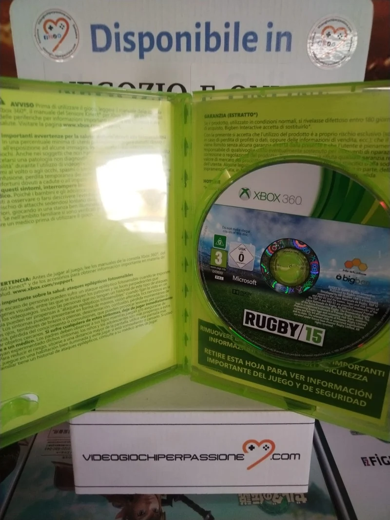 Rugby World Cup 2015 Xbox 360 (usato garantito)(versione ita. spa.)