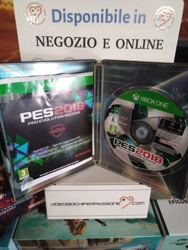 PES 2018 Legendary Edition Xbox One (usato garantito)(versione italiana)