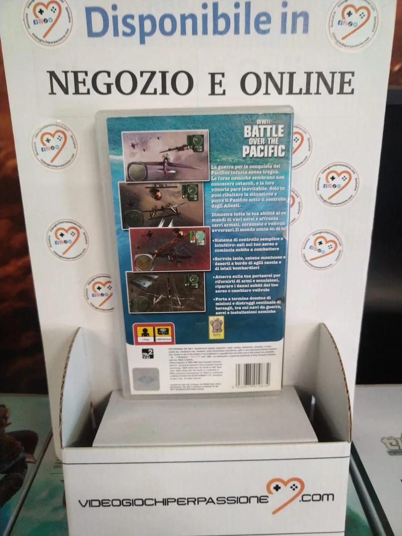 WWII Battle Over The Pacific PSP (usato garantito)(versione italiana)