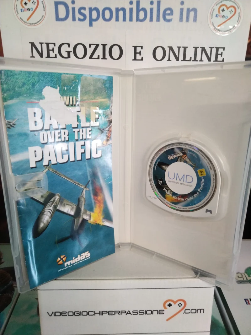 WWII Battle Over The Pacific PSP (usato garantito)(versione italiana)