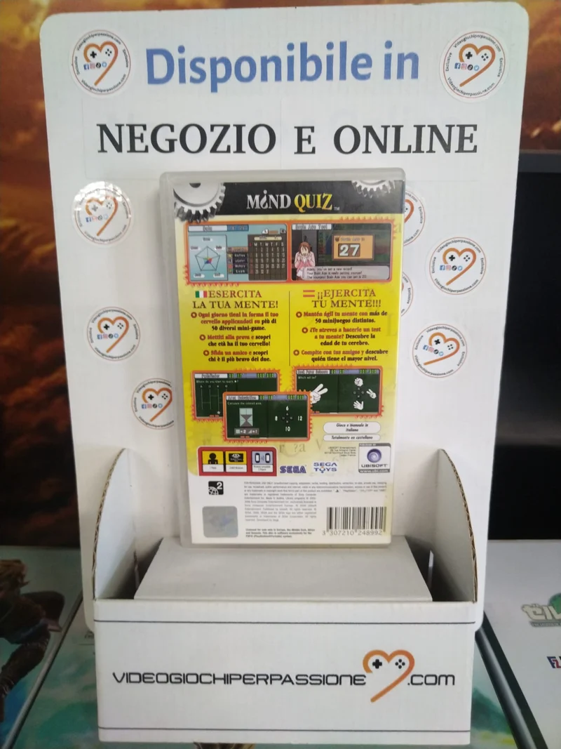 Mind Quiz Exercise your brain PSP (usato garantito)(versione italiana)