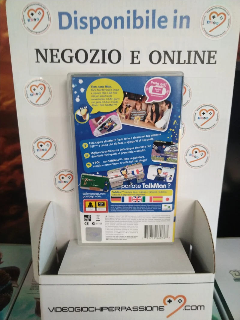Talkman PSP (usato garantito)(versione italiana)(manca il microfono)