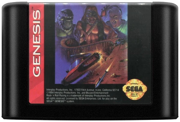 Rock 'n Roll Racing - Sega Genesis