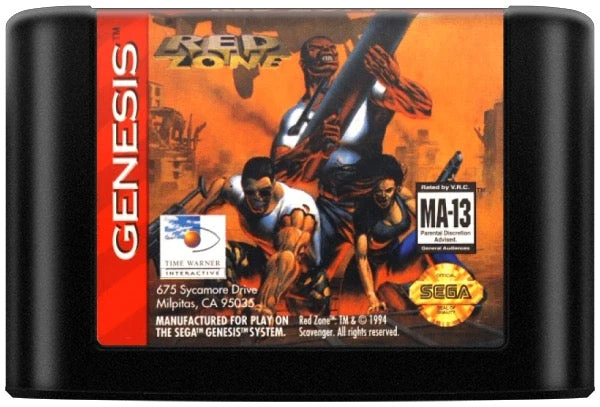 Red Zone - Sega Genesis