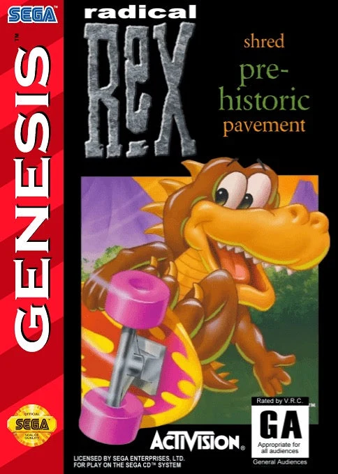 Radical Rex - Sega Genesis