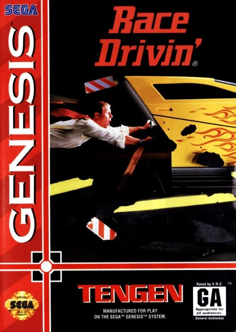 Race Drivin - Sega Genesis