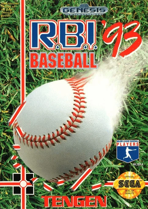 RBI Baseball 93 - Sega Genesis