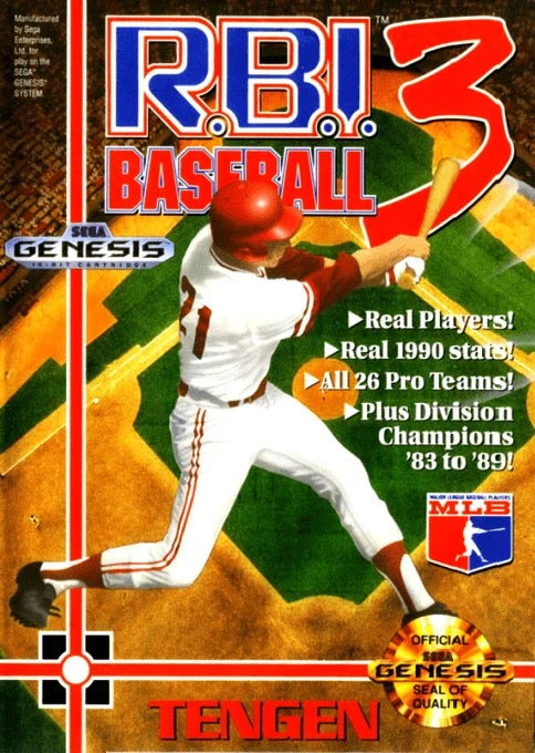 RBI Baseball 3 - Sega Genesis