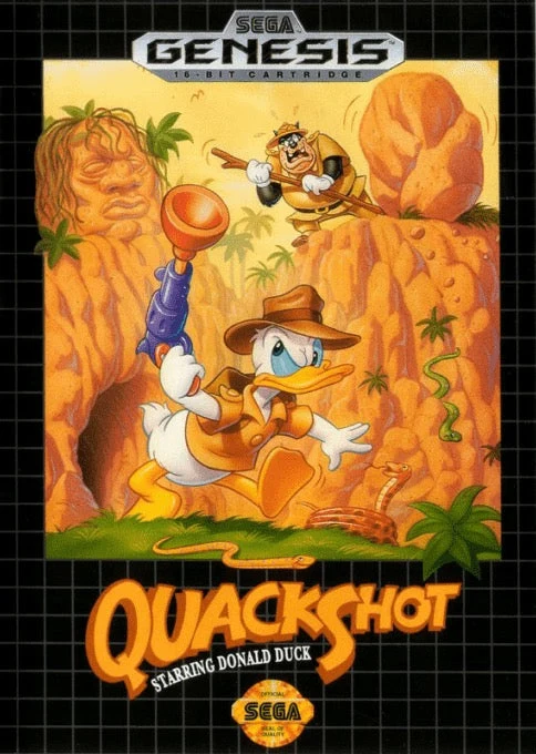 QuackShot Starring Donald Duck - Sega Genesis