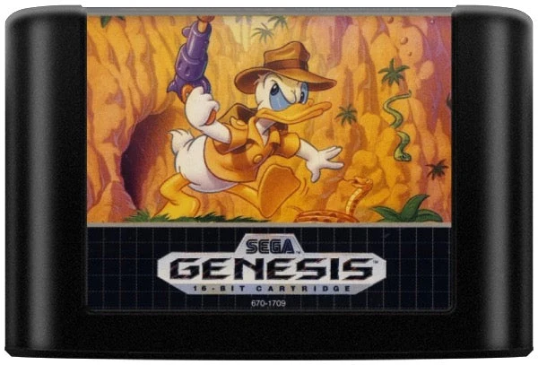 QuackShot Starring Donald Duck - Sega Genesis