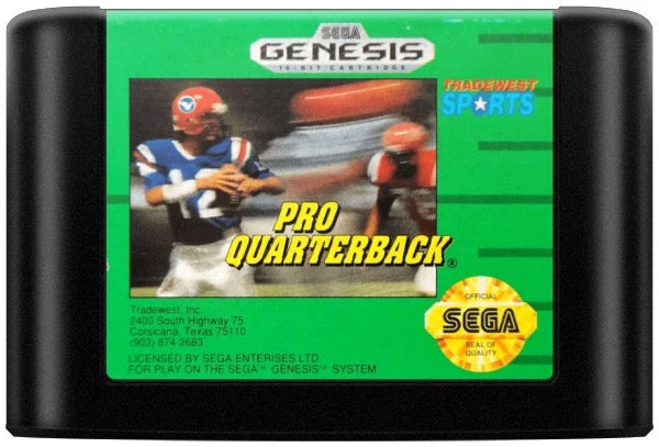 Pro Quarterback - Sega Genesis