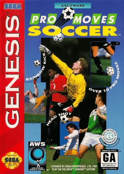Pro Moves Soccer - Sega Genesis