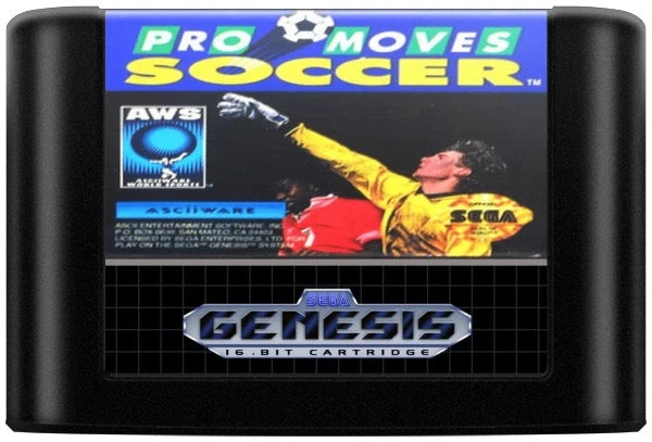 Pro Moves Soccer - Sega Genesis