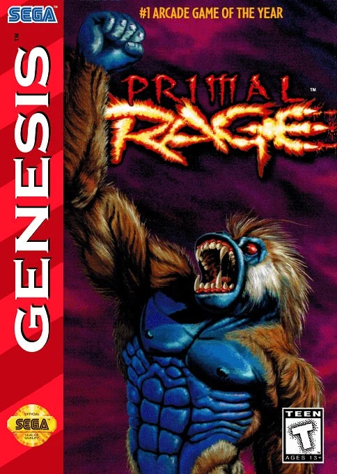 Primal Rage - Sega Genesis