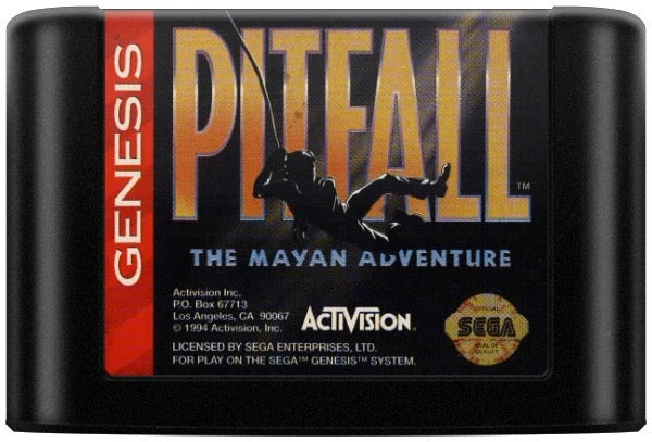Pitfall Mayan Adventure - Sega Genesis