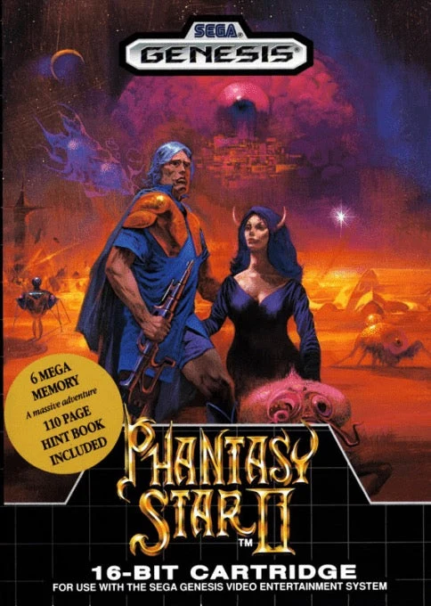 Phantasy Star II - Sega Genesis