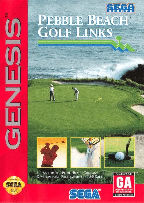 Pebble Beach Golf Links - Sega Genesis