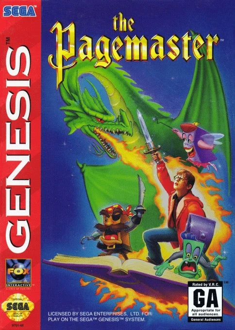 Pagemaster - Sega Genesis