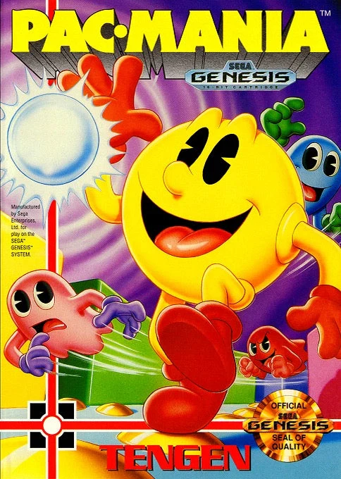 Pac-Mania - Sega Genesis