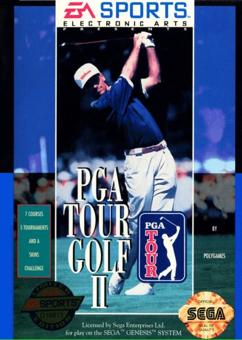 PGA Tour Golf II - Sega Genesis