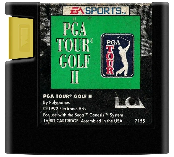 PGA Tour Golf II - Sega Genesis