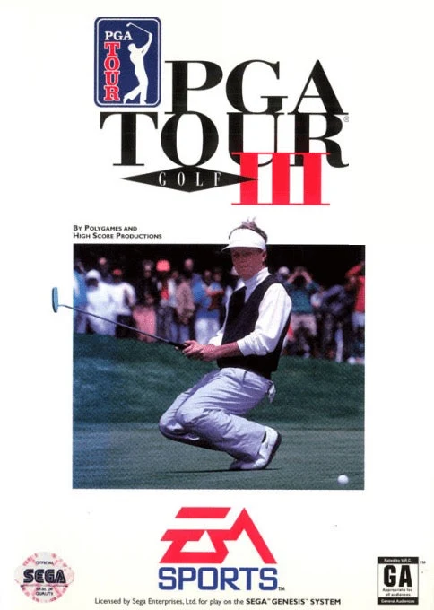 PGA Tour Golf 3 - Sega Genesis