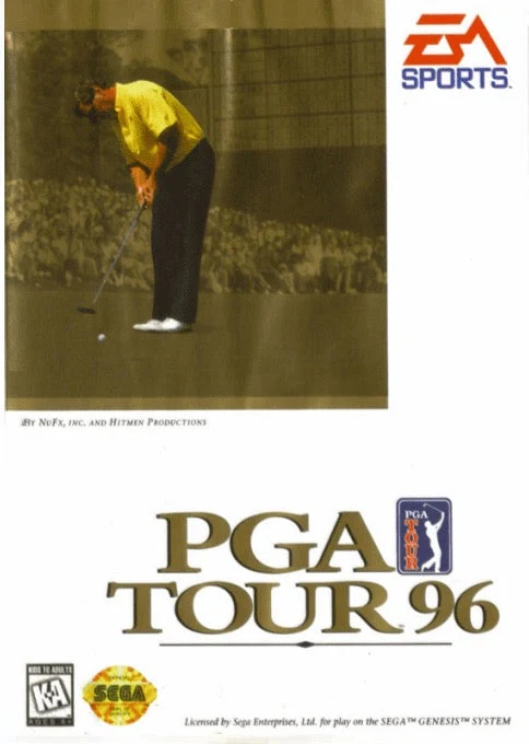 PGA Tour 96 - Sega Genesis