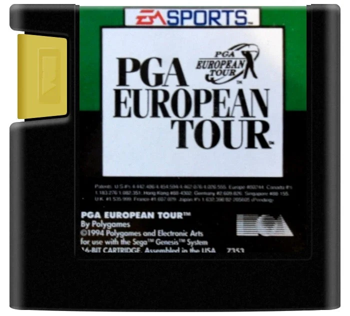 PGA European Tour - Sega Genesis