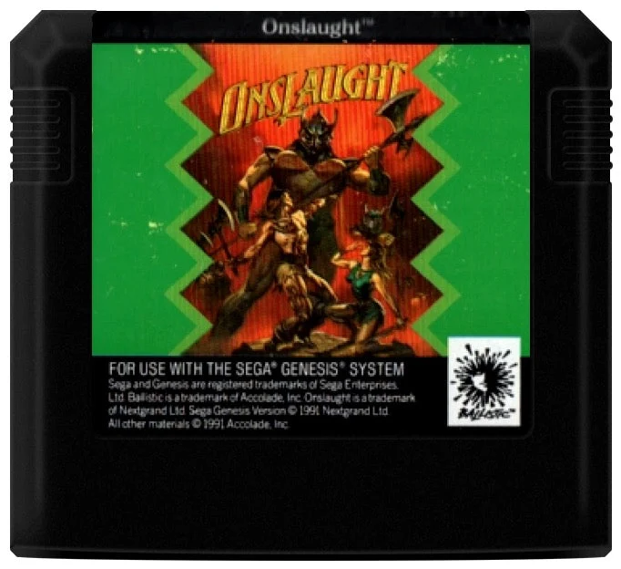 Onslaught - Sega Genesis