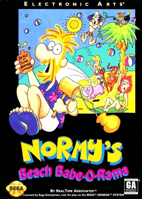 Normy's Beach Babe-O-Rama - Sega Genesis