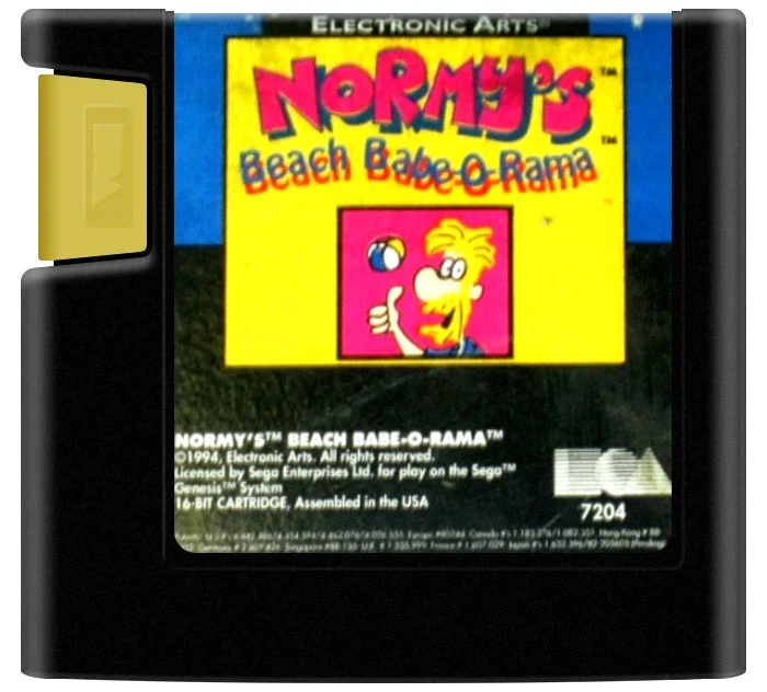 Normy's Beach Babe-O-Rama - Sega Genesis