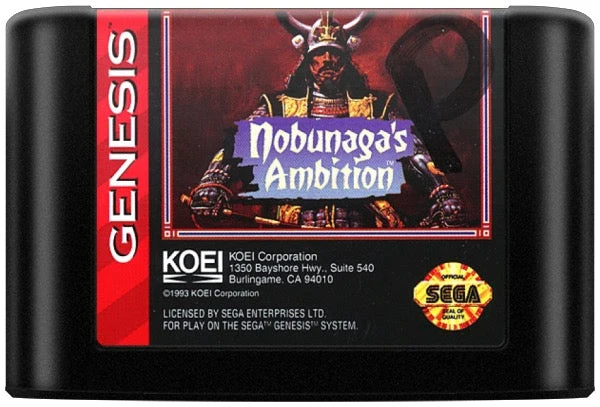 Nobunaga's Ambition - Sega Genesis