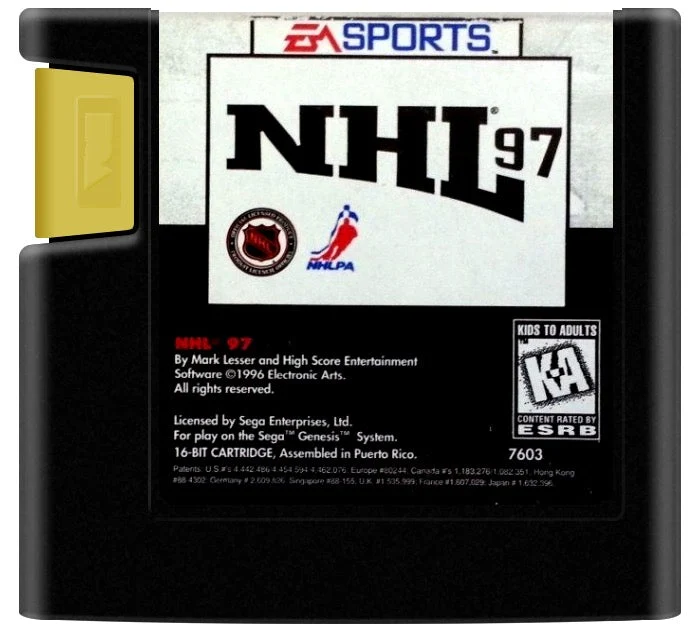 NHL 97 - Sega Genesis