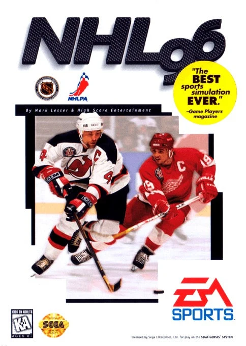 NHL 96 - Sega Genesis