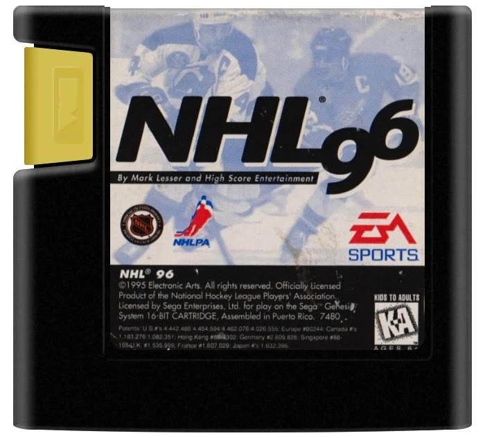 NHL 96 - Sega Genesis