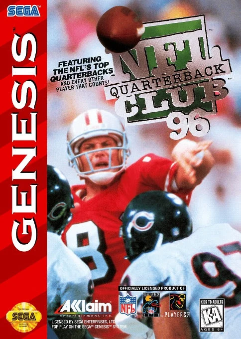 NFL Quarterback Club 96 - Sega Genesis