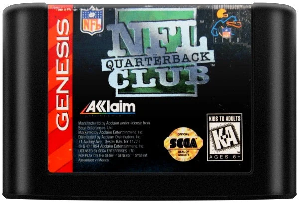 NFL Quarterback Club - Sega Genesis
