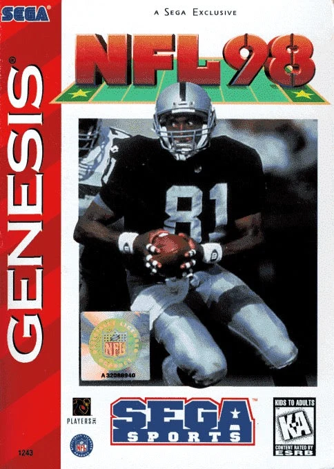NFL '98 - Sega Genesis