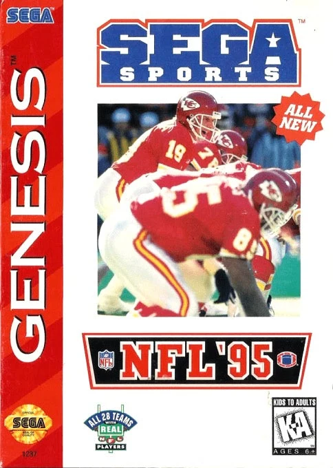 NFL '95 - Sega Genesis
