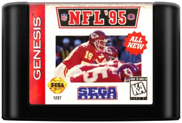 NFL '95 - Sega Genesis