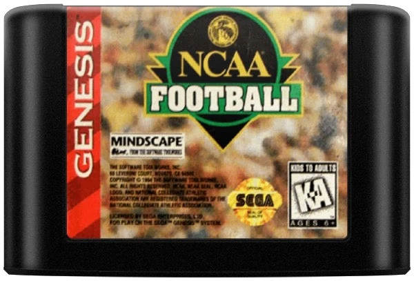 NCAA Football - Sega Genesis